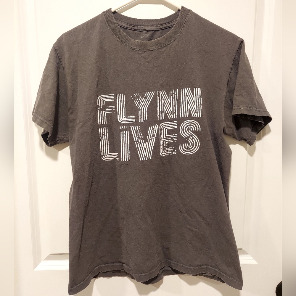 Flynn Lives t-shirt, grey, M